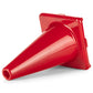 12 Inch High Visibility Flexible Vinyl Cone, Red