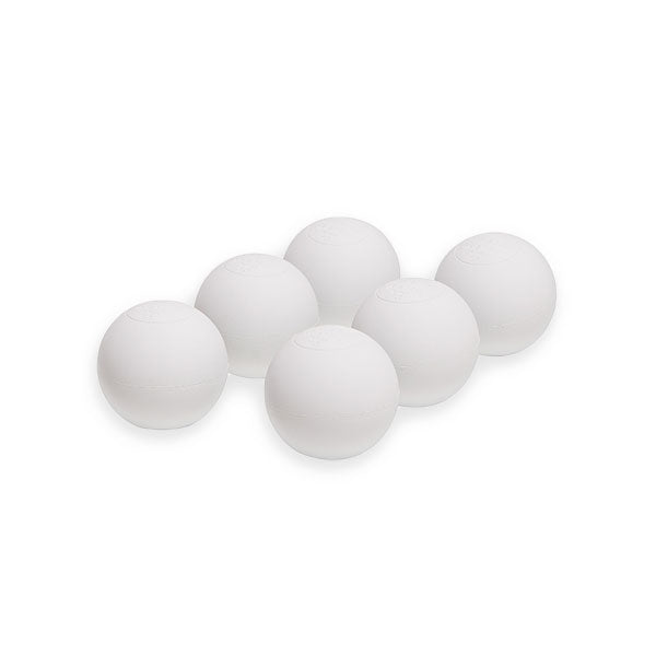 Lacrosse Balls, White, 6-Pack