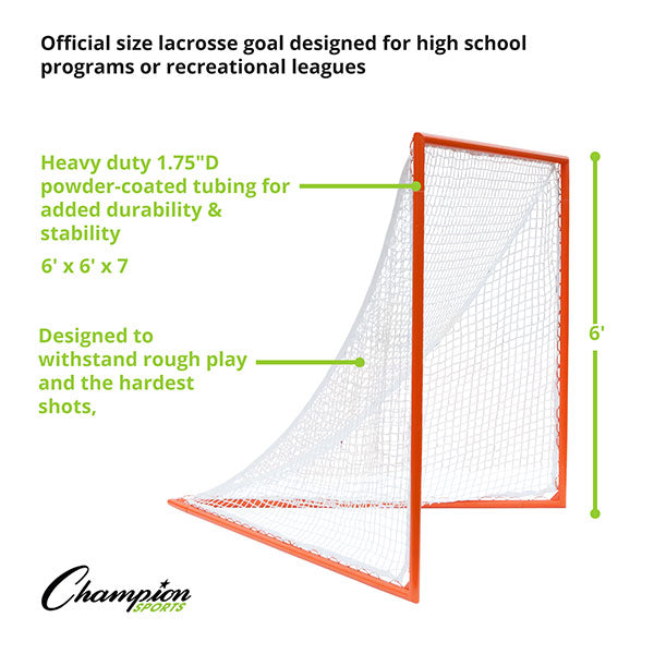 Pro High School Lacrosse Goal