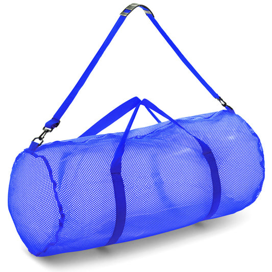 Mesh Duffle Bag, Blue