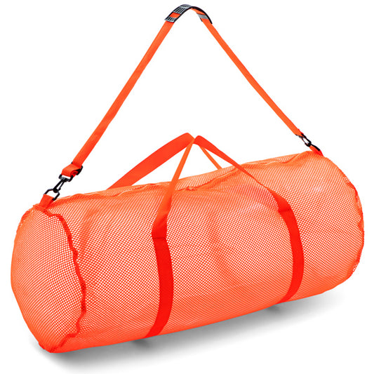 Mesh Duffle Bag, Orange