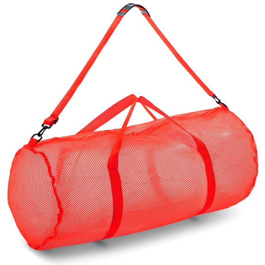 Mesh Duffle Bag, Red