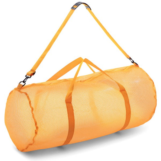 Mesh Duffle Bag, Yellow