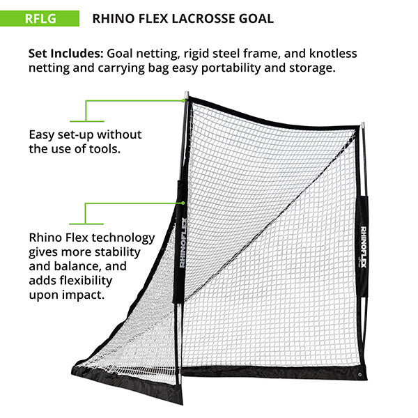 Rhino Flex Lacrosse Goal