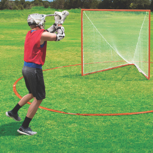 Rhino Men's Lacrosse Crease, Orange