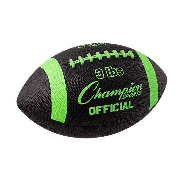 3 LB Official Size Weighted Football